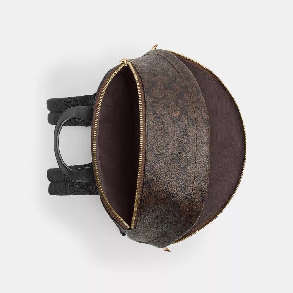 Taylor liten ryggsekk i Signature Canvas