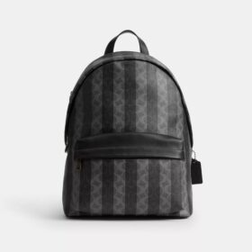 Taylor-ryggsekk i Signature Canvas med striper