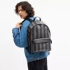 Taylor-ryggsekk i Signature Canvas med striper