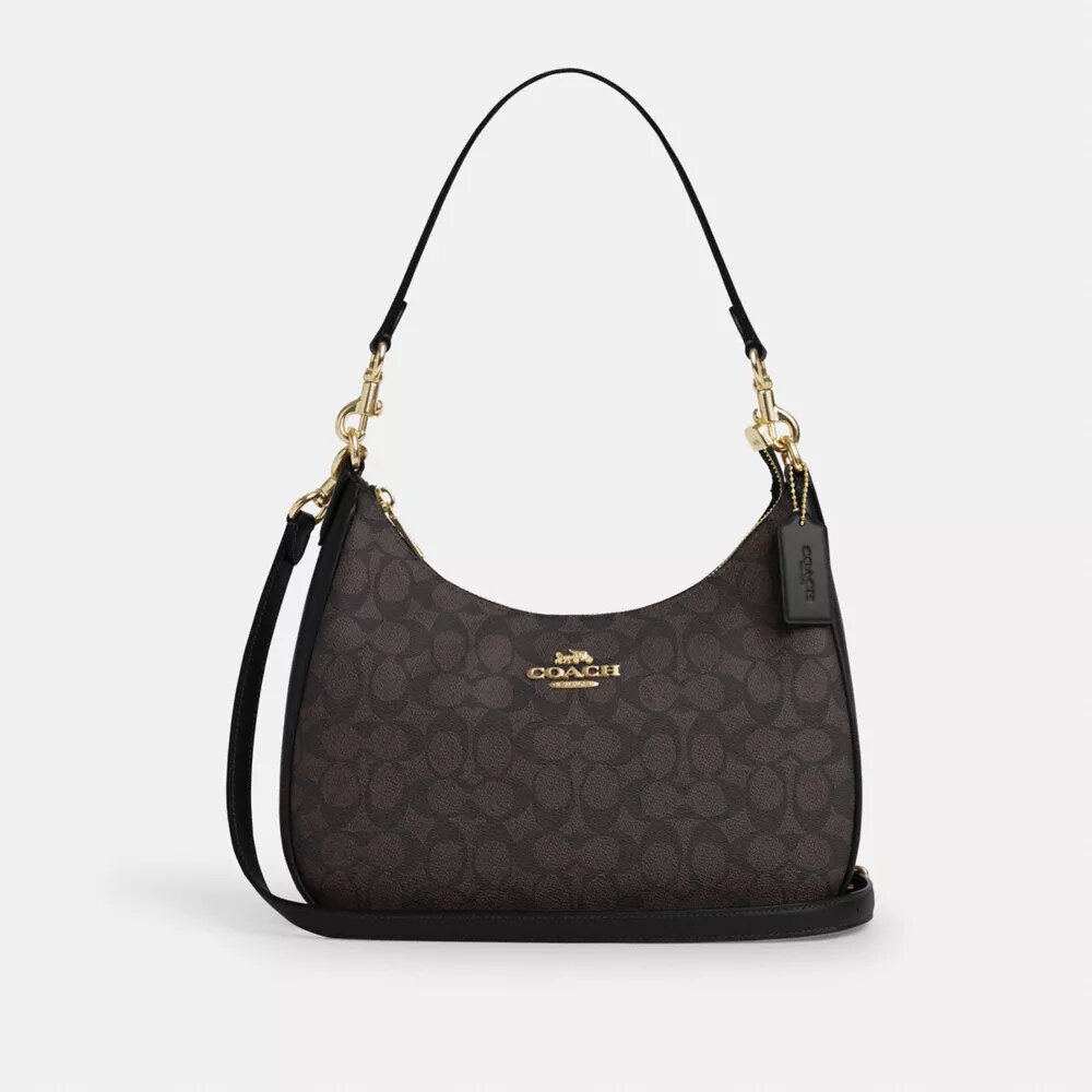 Teri Hobo-veske i Signature Canvas