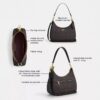 Teri Hobo-veske i Signature Canvas