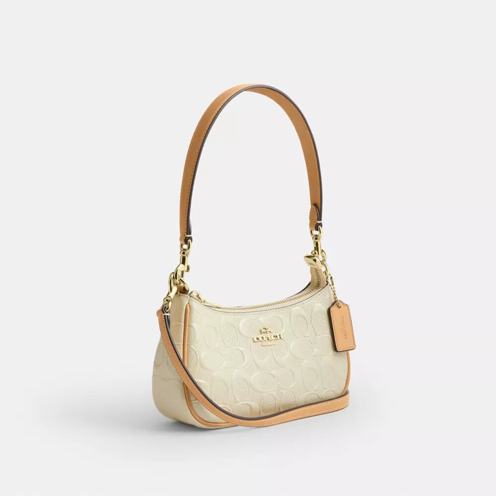 Teri Mini-crossbody-veske i signaturlær