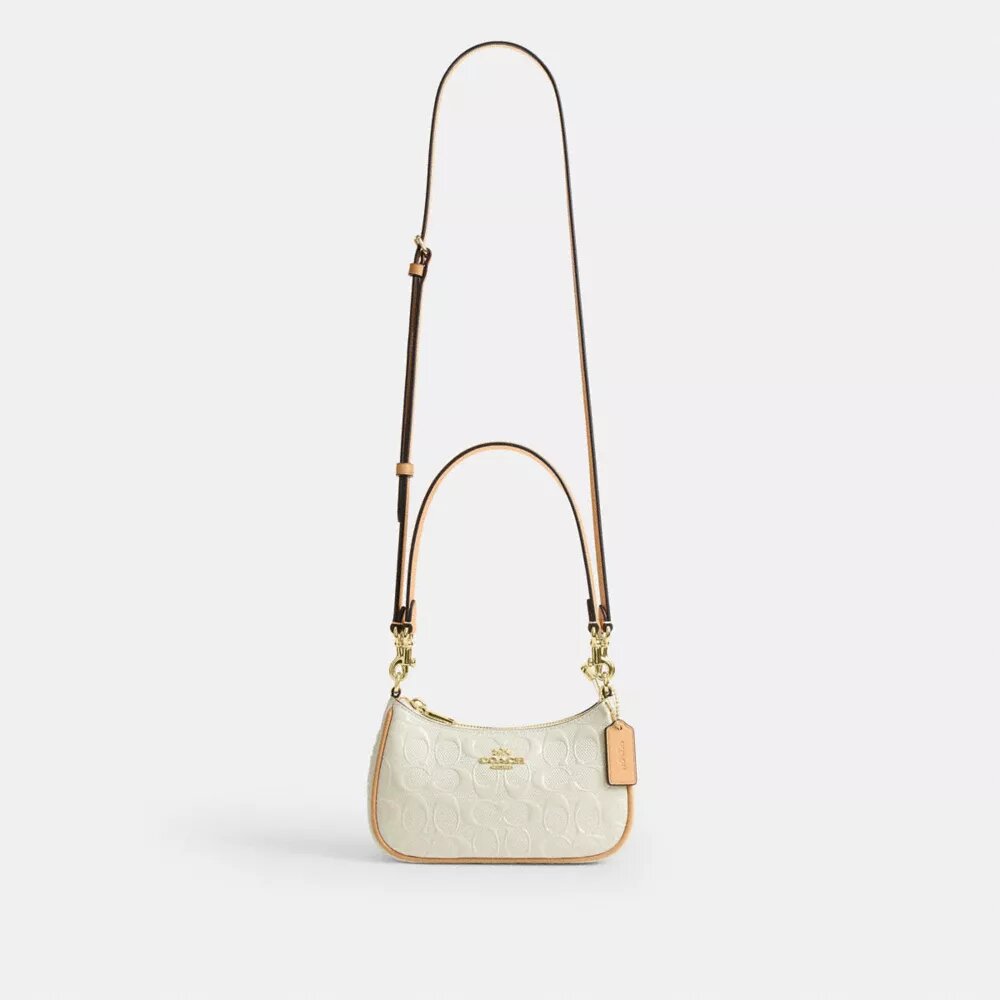 Teri Mini-crossbody-veske i signaturlær
