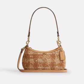 Teri Mini-crossbody-veske med gingham-mønster