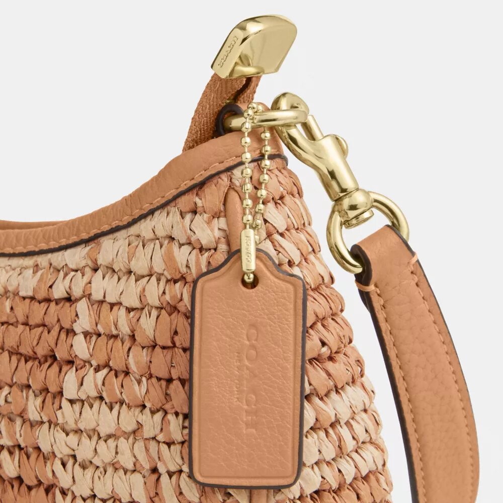 Teri Mini-crossbody-veske med gingham-mønster