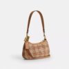 Teri Mini-crossbody-veske med gingham-mønster