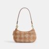 Teri Mini-crossbody-veske med gingham-mønster