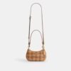 Teri Mini-crossbody-veske med gingham-mønster