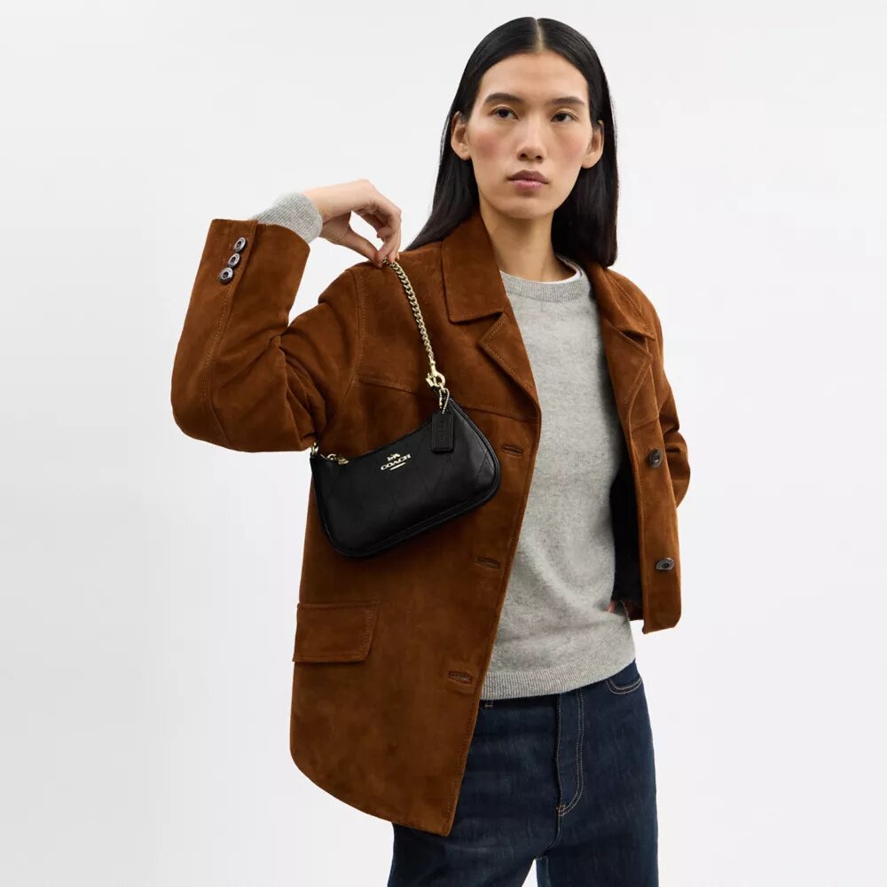 Teri Mini-crossbody-veske med vattering