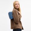 Teri Mini-veske med kryssrem i signaturdenim