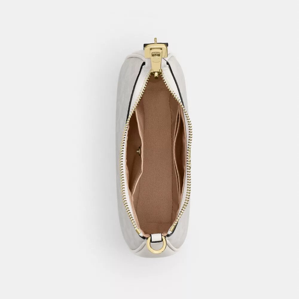 Teri Mini-veske med kryssrem i Signature Canvas