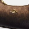 Teri Mini-veske med skulderrem i Ombre Signature Canvas
