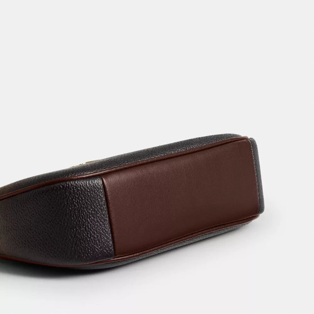 Teri Mini-veske med skulderrem i Ombre Signature Canvas