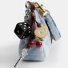 Teri skulderveske i Loved Denim med anheng