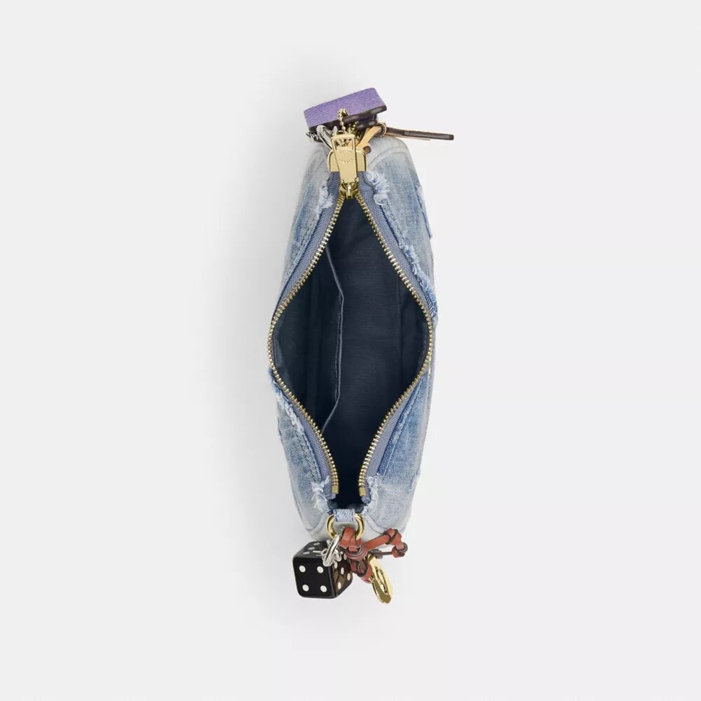 Teri skulderveske i Loved Denim med anheng