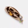 Teri skulderveske i Rainbow Signature Canvas