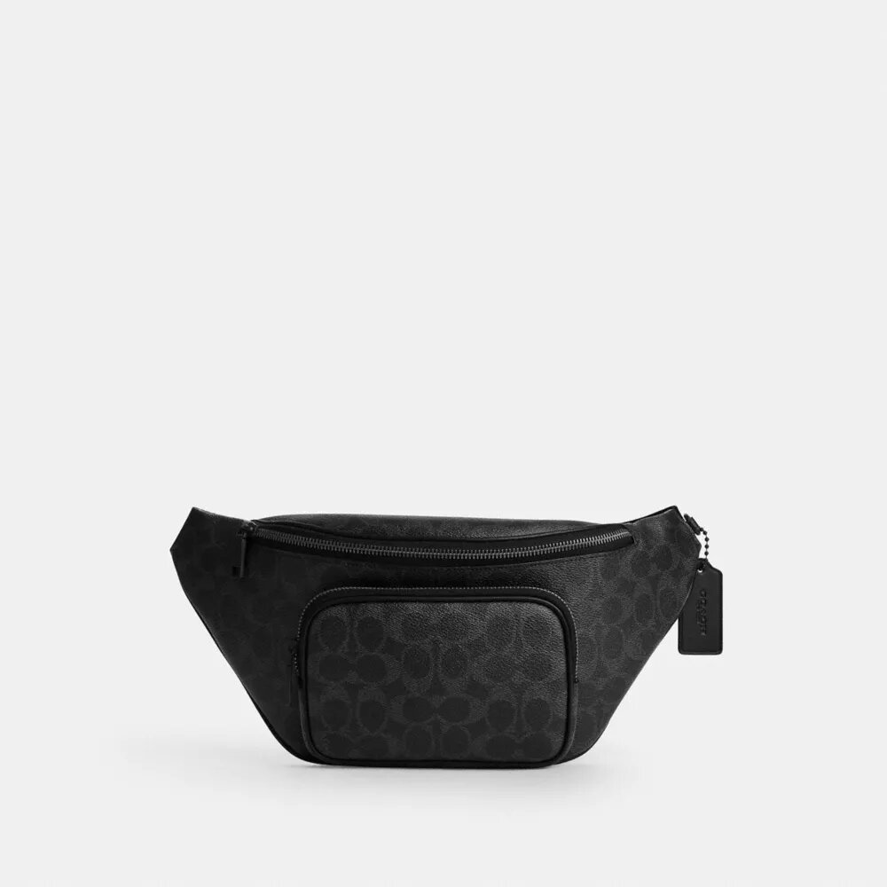 Travis belteveske 35 i Signature Canvas