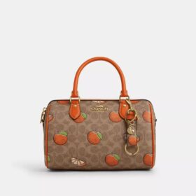 Trigger Snap-veskeanheng i Signature Canvas med oransje trykk