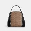 Tristan crossbody-veske 14 i Signature Canvas