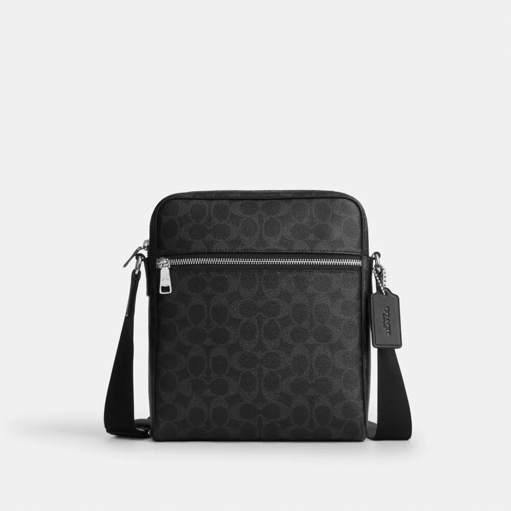 Tristan crossbody-veske 22 i Signature Canvas