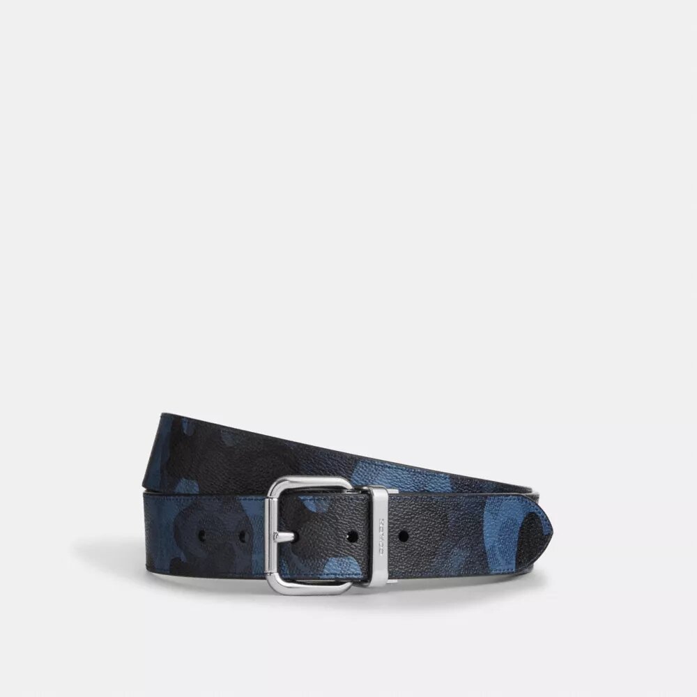 Vendbart belte med rulle-spenne, tilpasset lengde, 38 mm