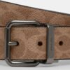 Vendbart belte med rulle-spenne, tilpasset lengde, 38 mm