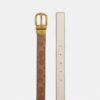 Vendbart belte med selespenne, 25 mm