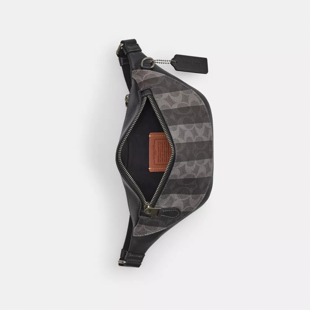 Warren Miniveske i Signature Canvas med striper