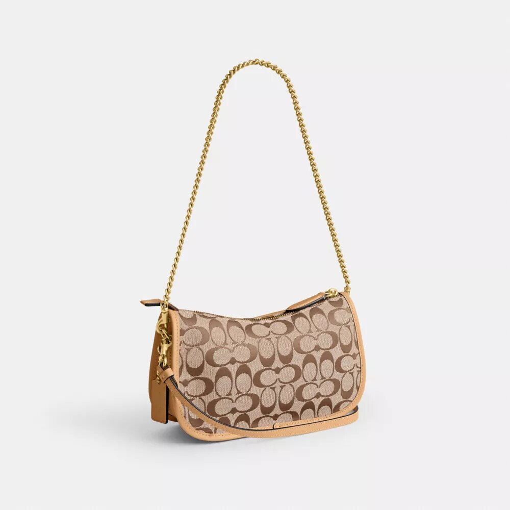 Waverly-veske med to Turnlock-låser i vår signatur-jacquard